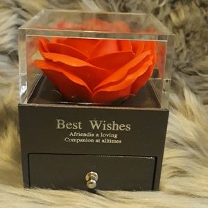 Flower Soap Jewelry Box